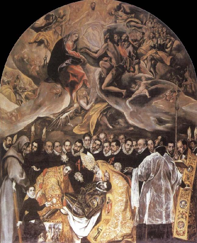 El Greco Burial of Count Orgaz Germany oil painting art